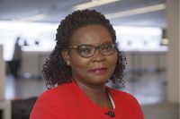 Portrait of Grant Annetee Nakimuli  at the Grand Challenges Annual Meeting in Brussels Belgium, on October, 26, 2022
